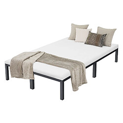 ML-Design Lit cadre métallique 120x200 cm - Anthracite