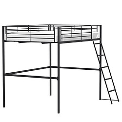 cstore Lit mezzanine 140x200 Noir