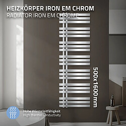 LuxeBath Iron EM Sèche-Serviettes