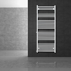 ECD Germany Radiateur Sèche-Serviettes Blanc