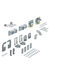 Hettich kit garniture TopLine L pour portes coulissantes