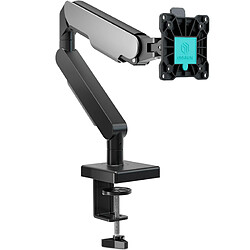 ONKRON Bras Articulé Écran PC 13 - 32 Pouces Ecran, Bras pour Ecran PC Poids jusqu'à 8 kg - Support Ecran PC Bureau VESA 75x75 & VESA 100x100/Porte Ecran PC Inclinable Pivotant Rotatif G50-B Noir