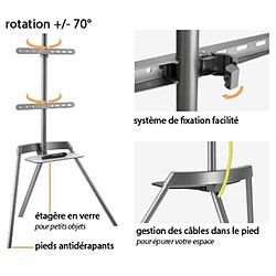 Support & bras écran