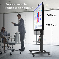 Avis ONKRON Support TV Roulettes pour 50 - 90 Pouces TV,90 kg, VESA 200x200 - 800x600,TS1891-B
