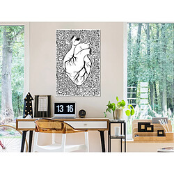 Artgeist Clean Heart Vertical - 80x120 cm