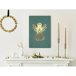 Artgeist Angelic Christmas - 40x60 Tableau moderne - Impression numérique sur toile - Protection UV - 40x60 cm