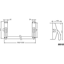 Acheter Jpm serrure anti-panique Crossbar 89