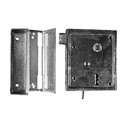 Bever Serrure monopoint - Argent