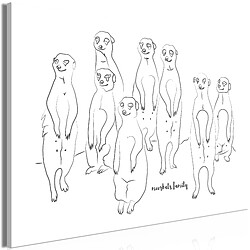 Artgeist Meerkats Family