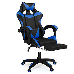 Idmarket MARKET Fauteuil gaming ALEX - Noir/Bleu