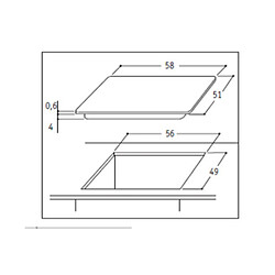 Whirlpool AKT8090LX - Noir