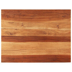Vidaxl Dessus de table Bois massif d'acacia 70x90 cm