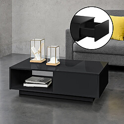En.Casa en_casa Table Basse de Salon Biskra - Noir brillant