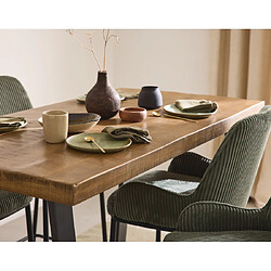 Acheter Lisa design table à manger Jayto - Noir et bois