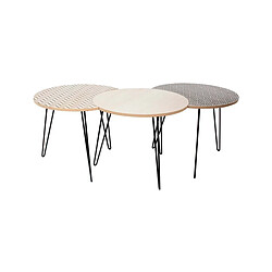 The Home Deco Factory Trio de Tables