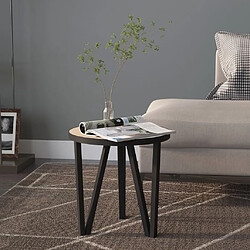 vidaXL Table à Thé Chêne Sonoma