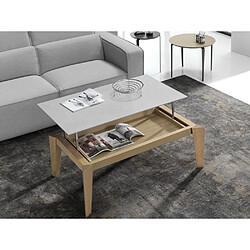 Inside 75 Table basse relevable GEO 115 x 65 x 40 cm