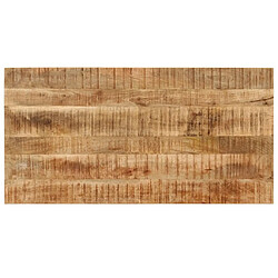 Acheter vidaXL Table à dîner Bois de manguier - 110x55 cm