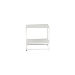 Venture home Table d'appoint carrée - Blanc pas cher