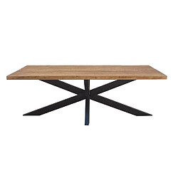 Moloo Table à manger bois massif - Manguier