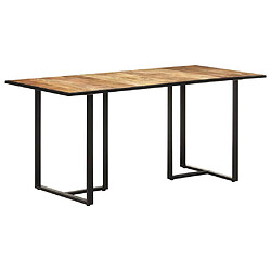 Avis VidaXL Table salle à manger 160 cm - Bois de manguier