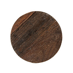 Womo-design Table d'appoint Ø 50 cm Bois massif