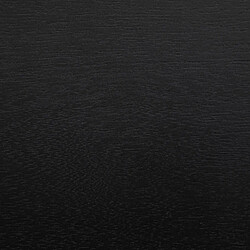 Avis Pegane Table basse ronde en bois - Noir