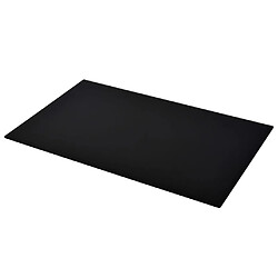 vidaXL Dessus de table rectangulaire - Verre trempé 1200x650 mm