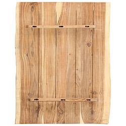 vidaXL Dessus de table 80x50 cm