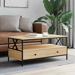 vidaXL Table basse 100x51x45 cm