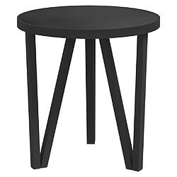 VidaXL Table à thé - Noir