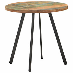Avis vidaXL Table de salle à manger - Bois de récupération