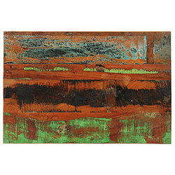 vidaXL Dessus de table en bois récupéré