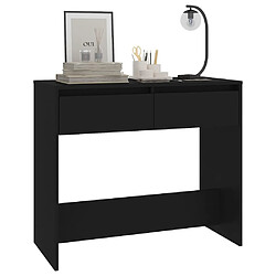 Avis vidaXL Table console - Noir