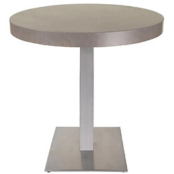 Acheter Bolero Table de jardin carrée - Argent