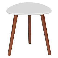 Acheter Atmosphera Lot de 3 tables d'appoint design Mileo - Vert, ocre et blanc
