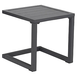 Happy Garden - Table d'appoint en aluminium - Gris anthracite