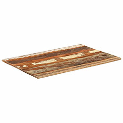 Acheter vidaXL Dessus de table en bois récupéré