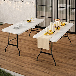 Avis Idmarket MARKET Table pliante d'appoint 180 CM