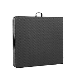 Avis Cstore Table de réception pliante - Noir