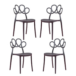 Nest Dream Chaise Design - Lot de 4