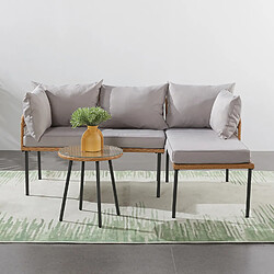 CONCEPT USINE Lecce - Rotin naturel