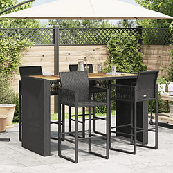 Avis vidaXL Table de Bar Acacia