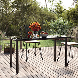 Table de jardin Vidaxl