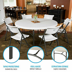 Avis LIFETIME Table d'appoint Crème