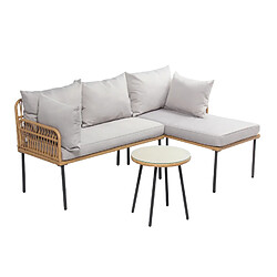 CONCEPT USINE Lecce - Rotin naturel