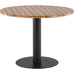 Venture home Table de jardin repas - Marron