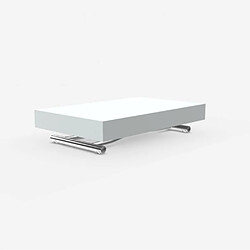 Inside 75 Table basse convertible - Blanc