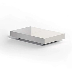 Inside 75 Table basse convertible Box - Extrablanc