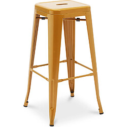 Acheter ICONIK INTERIOR Tabouret de bar - Design industriel - 76cm - Nouvelle édition- Stylix Rose